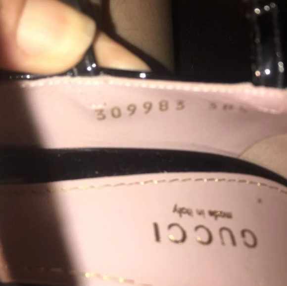 Gucci heels sz 38.5 / 8 - Picture 3 of 3
